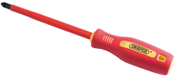 Draper 952PZ Fully Insulated Soft Grip PZ TYPE Screwdriver, No.3 x 150mm - Code: 46535 - Pack Qty 1