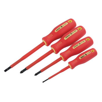 Draper 952/4 Fully Insulated Screwdriver Set (4 Piece) - Code: 46539 - Pack Qty 1