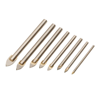 Draper DBTGS2 TCT Tile and Glass Drill Bit Set (8 Piece) - Code: 48221 - Pack Qty 1