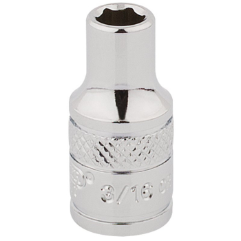 Draper B-AF Draper Expert HI-TORQ® 6 Point Socket, 1/4 inch  Sq. Dr., 3/16 inch  - Code: 48345 - Pack Qty 1