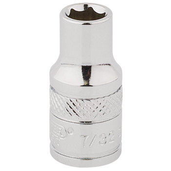Draper B-AF Draper Expert HI-TORQ® 6 Point Socket, 1/4 inch  Sq. Dr., 7/32 inch  - Code: 48371 - Pack Qty 1