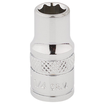 Draper B-AF Draper Expert HI-TORQ® 6 Point Socket, 1/4 inch  Sq. Dr., 1/4 inch  - Code: 48444 - Pack Qty 1