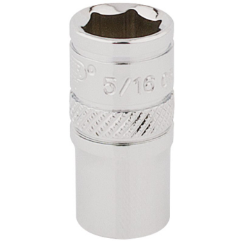 Draper B-AF Draper Expert HI-TORQ® 6 Point Socket, 1/4 inch  Sq. Dr., 5/16 inch  - Code: 48670 - Pack Qty 1
