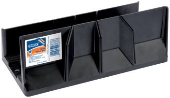 Draper 3617A Maxi Mitre Box, 45° & 90°, 322 x 102 x 100mm - Code: 48678 - Pack Qty 1