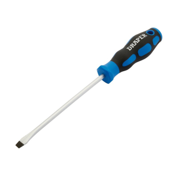 Draper 865/SL Soft Grip Plain Slot Screwdriver, 6.0 x 150mm - Code: 48923 - Pack Qty 1
