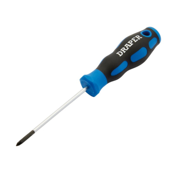 Draper 865/PZ Soft Grip PZ TYPE Screwdriver, No.0 x 75mm - Code: 48925 - Pack Qty 1