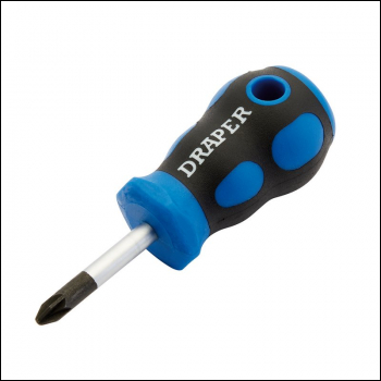 Draper 865PZ Soft Grip PZ TYPE Screwdriver, No.2 x 38mm - Code: 48929 - Pack Qty 1