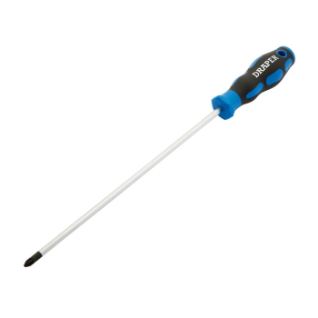 Draper 865/PZ Soft Grip PZ TYPE Screwdriver, No.2 x 250mm - Code: 48930 - Pack Qty 1