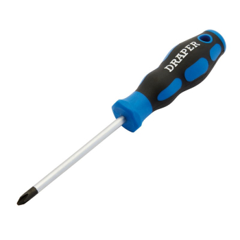 Draper 865/PH Soft Grip Cross Slot Screwdriver, No.2 x 100mm - Code: 48932 - Pack Qty 1