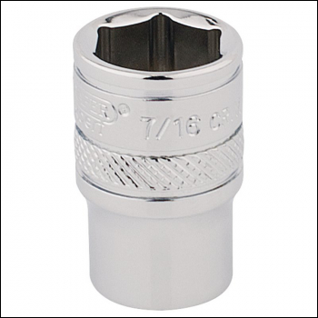Draper B-AF Draper HI-TORQ® 6 Point Socket, 1/4 inch  Sq. Dr., 7/16 inch  - Code: 48942 - Pack Qty 1