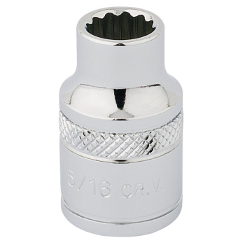 Draper D-AF Draper Expert HI-TORQ® 12 Point Socket, 3/8 inch  Sq. Dr., 5/16 inch  - Code: 49016 - Pack Qty 1