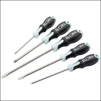 Draper 583 S5K-ST Stainless Steel Engineer's Screwdriver Set (5 Piece) - Code: 49129 - Pack Qty 1