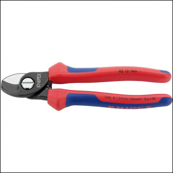 Draper 95 12 165 SB Knipex 95 12 165 SB Copper or Aluminium Only Cable Shear, 165mm - Code: 49174 - Pack Qty 1