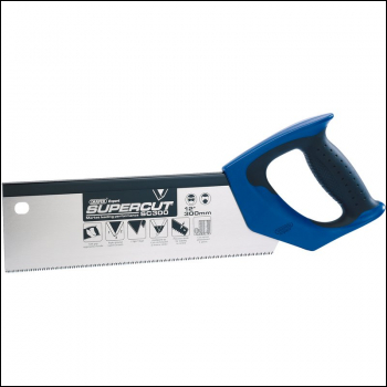 Draper SC300 Draper Expert Supercut® Soft Grip Hardpoint Tenon Saw, 300mm/12 inch , 11tpi/12ppi - Code: 49280 - Pack Qty 1