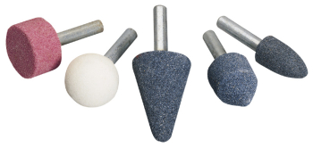 Draper 4693 Shank Mounted Grinding Point Set, 6mm (5 Piece) - Code: 49301 - Pack Qty 1