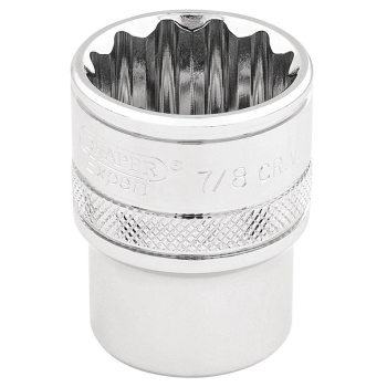 Draper D-AF Draper Expert HI-TORQ® 12 Point Socket, 3/8 inch  Sq. Dr., 7/8 inch  - Code: 49483 - Pack Qty 1