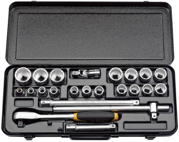 Draper 770-OKLAU Elora Imperial Socket Set, 1/2 inch  Sq. Dr. (23 Piece) - Code: 50649 - Pack Qty 1