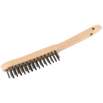 Draper WB/L Wire Scratch Brush, 2 Row, 290mm - Code: 50934 - Pack Qty 1