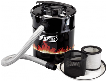 DRAPER 22L Ash Vacuum (700W) - Pack Qty 1 - Code: 50976