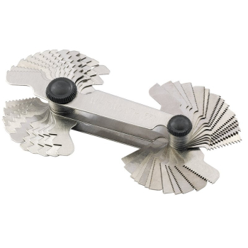 Draper 553B 52 Blade 4-62 BSW Screwpitch Gauge Set, 0.25 - 6mm - Code: 51072 - Pack Qty 1