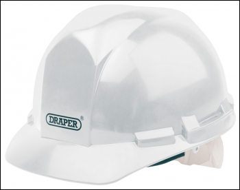 DRAPER Safety Helmet to EN397, White - Pack Qty 1 - Code: 51139