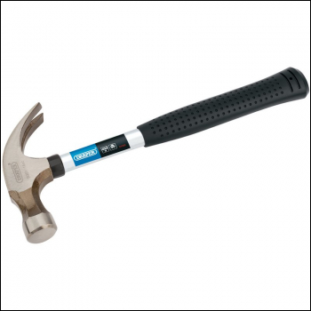 Draper 9001 Claw Hammer with Steel Tubular Shaft, 450g/16oz - Code: 51223 - Pack Qty 1