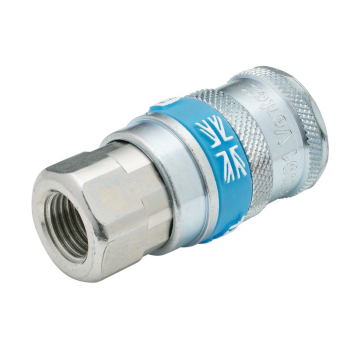 Draper A91CF02 BULK 1/4 inch  BSP Taper Female Thread Vertex Air Coupling (Sold Loose) - Code: 51384 - Pack Qty 1