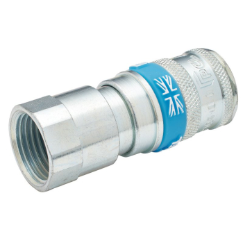 Draper A91JF02 PACKED 1/2 inch  BSP Taper Female Thread Vertex Air Coupling - Code: 51407 - Pack Qty 1
