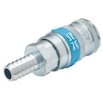Draper A91T02 PACKED 3/8 inch  Bore Vertex Air Line Coupling with Tailpiece - Code: 51418 - Pack Qty 1