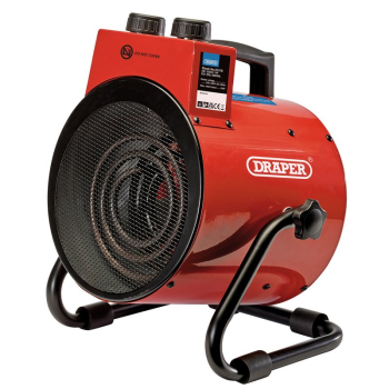 Draper ESH2000E Electric Space Heater, 2kW - Discontinued - Code: 51518 - Pack Qty 1