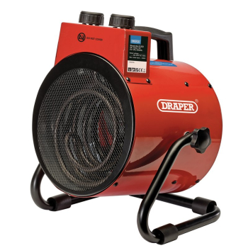 Draper ESH2800E Electric Space Heater, 2.8kW - Discontinued - Code: 51523 - Pack Qty 1