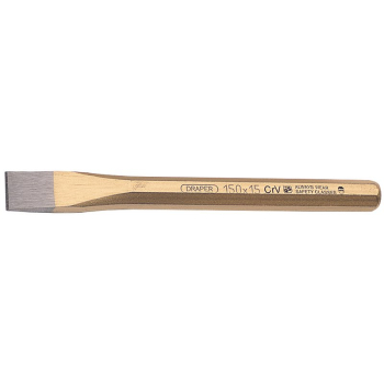 Draper 97 Draper Expert Octagonal Flat Cold Chisel, 15 x 150mm - Code: 51554 - Pack Qty 1