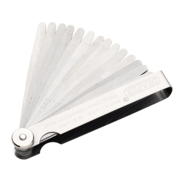 Draper 4620B 32 Blade Combination Feeler Gauge Set - Code: 51720 - Pack Qty 1