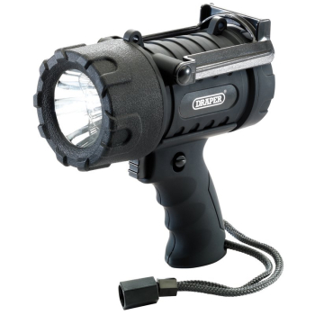 Draper WPHT5 Cree LED Waterproof Torch, 5W, 265 Lumens, 3 x AA Batteries Required - Discontinued - Code: 51754 - Pack Qty 1