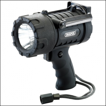 Draper WPHT5 Cree LED Waterproof Torch, 5W, 265 Lumens, 3 x AA Batteries Required - Discontinued - Code: 51754 - Pack Qty 1
