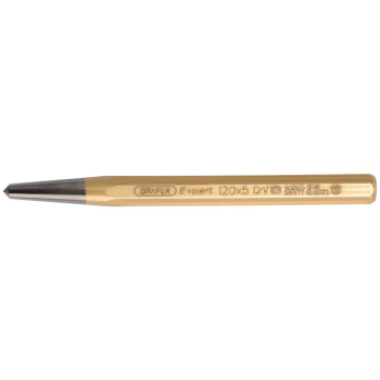Draper 100HB Draper Expert Octagonal Centre Punch, 5 x 120mm - Code: 51760 - Pack Qty 1