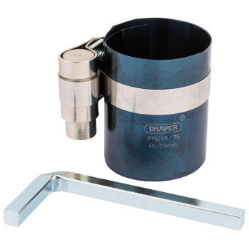 Draper PRC45/75 Piston Ring Compressor, 45 - 75mm - Discontinued - Code: 51844 - Pack Qty 1