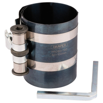 Draper PRC60/100 Piston Ring Compressor, 60 - 100mm - Code: 51845 - Pack Qty 1