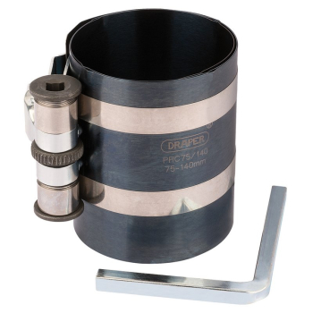 Draper PRC75/140 Piston Ring Compressor, 75 - 140mm - Code: 51846 - Pack Qty 1