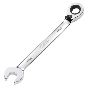 Draper 8230RMMB Draper HI-TORQ® Metric Reversible Ratcheting Combination Spanner, 11mm - Code: 51977 - Pack Qty 1
