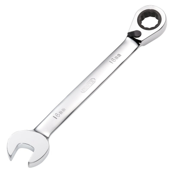 Draper 8230RMMB Draper HI-TORQ® Metric Reversible Ratcheting Combination Spanner, 16mm - Code: 52004 - Pack Qty 1
