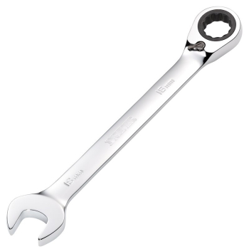 Draper 8230RMMB Draper HI-TORQ® Metric Reversible Ratcheting Combination Spanner, 18mm - Code: 52006 - Pack Qty 1