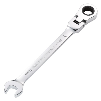 Draper 8230FMMB Draper HI-TORQ® Metric Flexible Head Ratcheting Combination Spanner, 10mm - Code: 52011 - Pack Qty 1