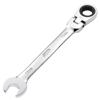 Draper 8230FMMB Draper HI-TORQ® Metric Flexible Head Ratcheting Combination Spanner, 18mm - Code: 52020 - Pack Qty 1