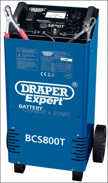 DRAPER 12/24V 700A Battery Starter/Charger - Pack Qty 1 - Code: 52030
