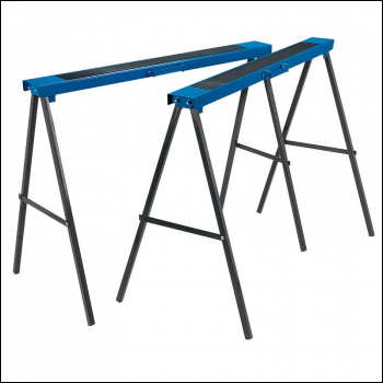 Draper TRY2 Pair of Fold Down Trestles, 1000 x 800mm - Code: 52072 - Pack Qty 1