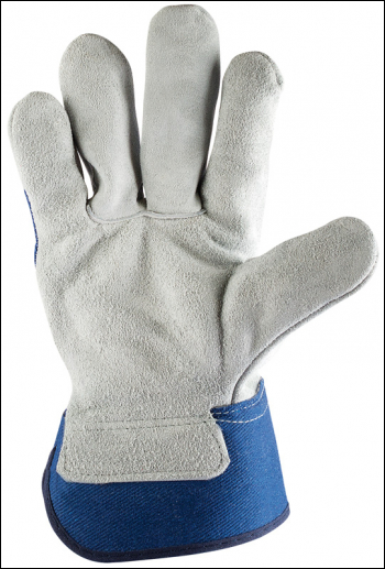 Draper HDLIG/B Heavy Duty Leather Industrial Gloves - Code: 52324 - Pack Qty 1