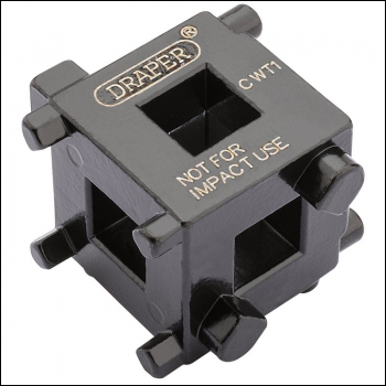 Draper CWT1 Brake Caliper Wind Back Cube, 3/8 inch  Sq. Dr. - Code: 52334 - Pack Qty 1
