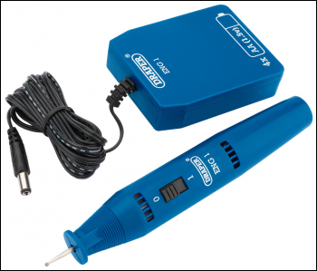 DRAPER Battery Powered Diamond Tipped Engraver - Pack Qty 1 - Code: 52345