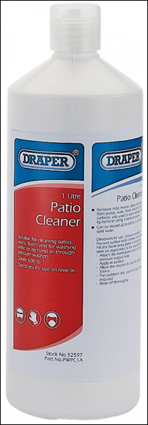 DRAPER Patio Cleaner Fluid (1L) - Pack Qty 1 - Code: 52597